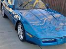 4th gen blue 1990 Chevrolet Corvette convertible For Sale