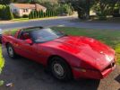 4th gen red 1986 Chevrolet Corvette convertible For Sale