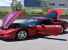 5th gen torch red 2001 Chevrolet Corvette coupe For Sale