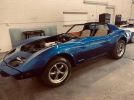3rd gen Elkhart Lake Blue Metallic 1976 Chevrolet Corvette For Sale