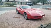3rd gen red 1982 Chevrolet Corvette w/ new motor For Sale