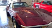 3rd gen Burgundy 1972 Chevrolet Corvette Stingray For Sale