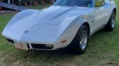 3rd gen white 1974 Chevrolet Corvette Stingray 350 For Sale
