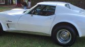 3rd gen white 1974 Chevrolet Corvette Stingray 350 For Sale