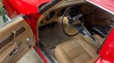 3rd gen red 1975 Chevrolet Corvette Stingray manual For Sale