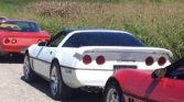 4th gen white 1985 Chevrolet Corvette automatic For Sale