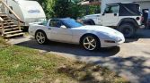 4th gen white 1996 Chevrolet Corvette automatic For Sale