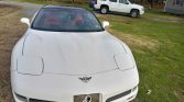 5th gen white 2003 Chevrolet Corvette manual For Sale