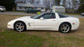 5th gen white 2003 Chevrolet Corvette manual For Sale