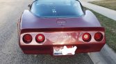 3rd gen Burgundy 1981 Chevrolet Corvette automatic For Sale