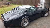 3rd gen black 1980 Chevrolet Corvette automatic For Sale