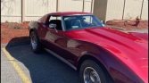 3rd gen red 1976 Chevrolet Corvette Hatchback auto For Sale