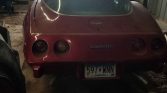 3rd gen red 1979 Chevrolet Corvette manual For Sale