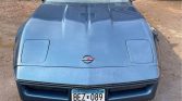4th gen blue 1985 Chevrolet Corvette convertible For Sale