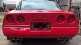 4th gen red 1984 Chevrolet Corvette manual For Sale