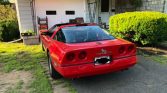 4th gen red 1986 Chevrolet Corvette convertible For Sale
