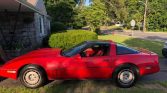 4th gen red 1986 Chevrolet Corvette convertible For Sale
