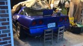 4th generation blue 1988 Chevrolet Corvette manual For Sale
