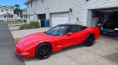 5th generation red 1999 Chevrolet Corvette manual For Sale