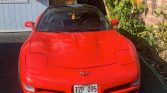 5th generation red 1999 Chevrolet Corvette manual For Sale