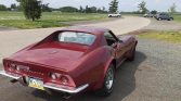 3rd gen Burgundy 1969 Chevrolet Corvette Stingray For Sale