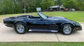 3rd gen black 1972 Chevrolet Corvette automatic For Sale