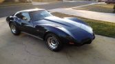 3rd gen blue 1977 Chevrolet Corvette automatic For Sale