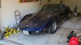 3rd gen blue 1977 Chevrolet Corvette automatic For Sale