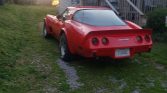 3rd gen red 1979 Chevrolet Corvette automatic For Sale