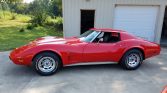 3rd generation red 1975 Chevrolet Corvette For Sale