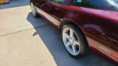 4th gen Burgundy 1993 Chevrolet Corvette automatic For Sale
