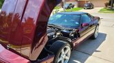 4th gen Burgundy 1993 Chevrolet Corvette automatic For Sale