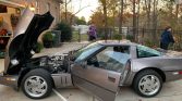 4th gen grey 1988 Chevrolet Corvette automatic For Sale