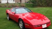 4th gen red 1990 Chevrolet Corvette automatic For Sale