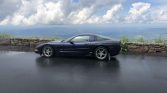 5th gen blue 2001 Chevrolet Corvette manual For Sale