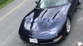 5th gen blue 2001 Chevrolet Corvette manual For Sale
