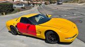 5th gen yellow 2001 Chevrolet Corvette Z06 manual For Sale