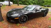6th gen black 2005 Chevrolet Corvette convertible For Sale