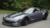 6th gen grey 2009 Chevrolet Corvette ZR1 manual For Sale