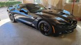 7th gen black 2015 Chevrolet Corvette Stingray Z51 For Sale