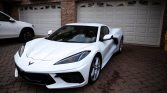 8th generation white 2020 Chevrolet Corvette 1LT For Sale