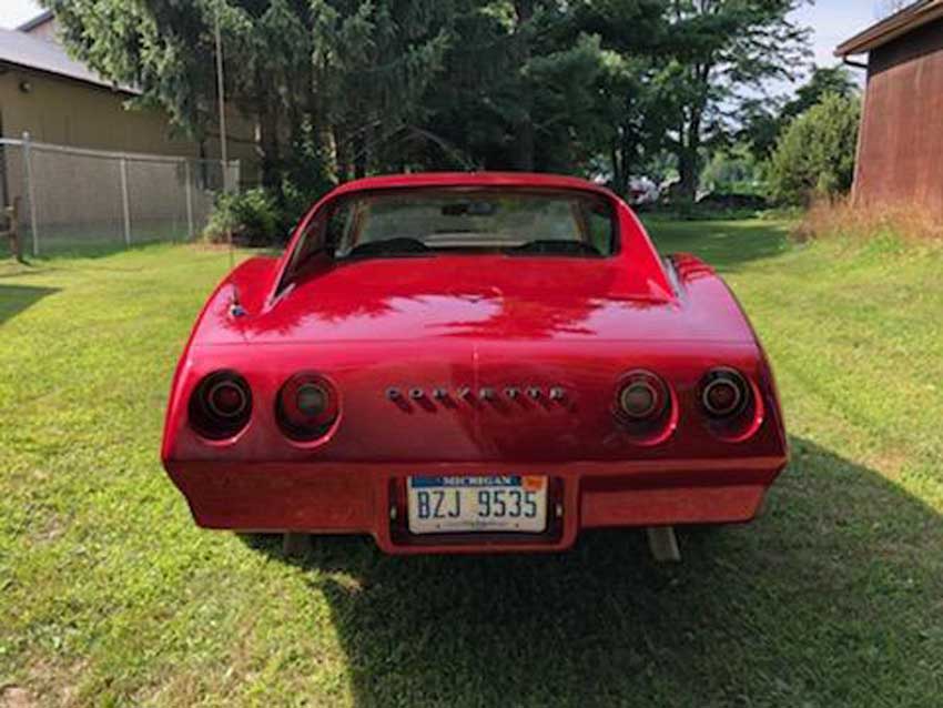 3rd gen 1974 Chevrolet Corvette 454 Big Block manual For