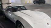 3rd gen white 1976 Chevrolet Corvette Stingray auto For Sale