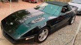 4th gen black 1986 Chevrolet Corvette convertible For Sale