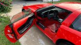 4th generation red 1995 Chevrolet Corvette manual For Sale