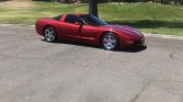 5th gen Metallic Red 1998 Chevrolet Corvette 6spd For Sale