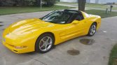 5th gen Millennium Yellow 2003 Chevrolet Corvette 50th Anniversary For Sale