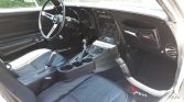 3rd gen white 1975 Chevrolet Corvette Stingray 4spd manual For Sale