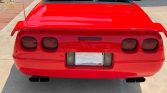 4th gen red 1993 Chevrolet Corvette convertible 40th Anniversary Edition For Sale