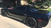 5th gen black 2003 Chevrolet Corvette manual For Sale
